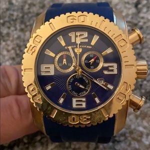 Swiss legend quartz watch